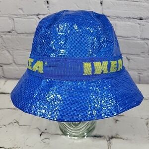 Bucket Hat Ikea KNORVA Frakta with Lining & Vent Holes Rain Hat Sun Hat